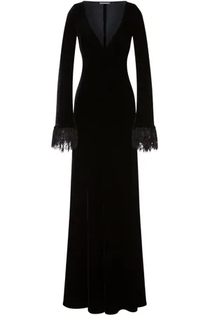 Alberta Ferretti Damen, Kleider, Schwarzk, MGröße: