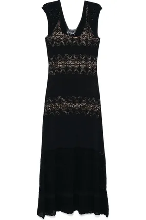 Twin-Set Damen, Kleider, Schwarzk, XSGröße: