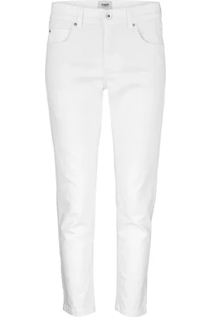 Angels Damen, Jeans, Weiß, MGröße: