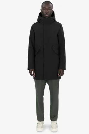 Elvine Herren, Mäntel, Schwarzk, 2XLGröße: