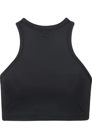 Courrèges Damen, Oberteile, Schwarzk, MGröße: