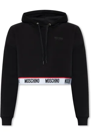 Moschino Damen, Sweatshirts & Hoodies, Schwarzk, MGröße: