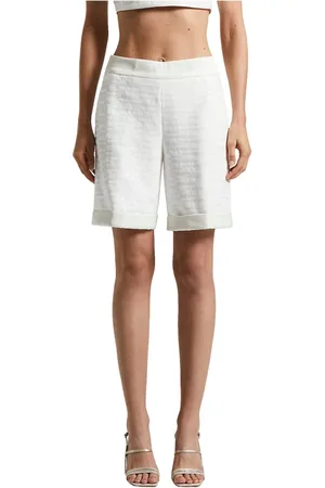 PESERICO SIGN Damen, Shorts, Weiß, 2XSGröße: