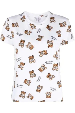Moschino Herren, Oberteile, Weiß, SGröße: