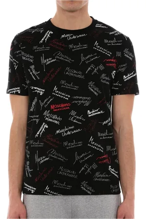 Moschino Herren, Oberteile, Schwarzk, XLGröße: