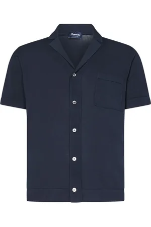 DRUMOHR Herren, Shirts, Blau, LGröße: