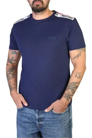 Moschino Herren, Oberteile, Blau, SGröße: