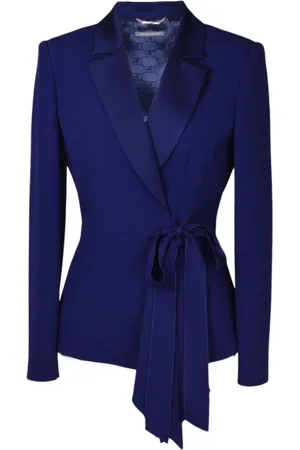 Alberta Ferretti Damen, Jacken, Blau, MGröße: