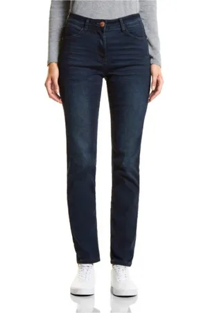 CECIL Damen, Jeans, Blau, 4XS L32Größe: