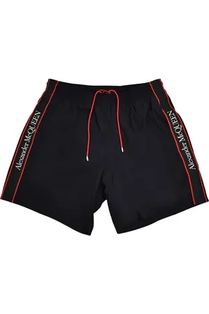 Alexander McQueen Herren, Bademode, Schwarzk, MGröße: