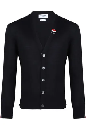 Thom Browne Herren, Strickwaren, Blau, MGröße:
