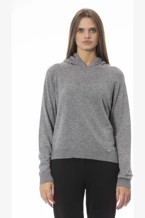 BALDININI Damen, Sweatshirts & Hoodies, Grau, MGröße: