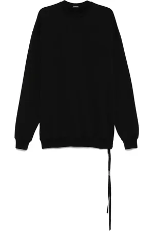 ANN DEMEULEMEESTER Damen, Sweatshirts & Hoodies, Schwarzk, MGröße: