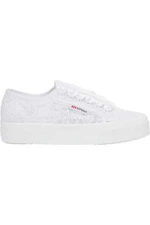 Superga Damen, Schuhe, Weiß, 37 EUGröße: