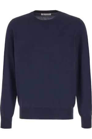 Brunello Cucinelli Herren, Sweatshirts & Hoodies, Blau, XLGröße: