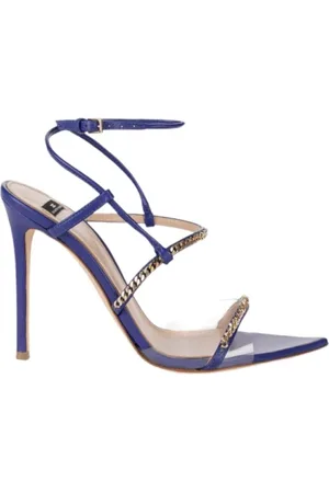Elisabetta Franchi Damen, Schuhe, Blau, 39 EUGröße: