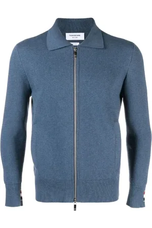 Thom Browne Herren, Strickwaren, Blau, 2XLGröße:
