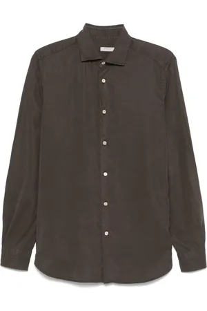 Boglioli Herren, Shirts, Braun, MGröße: