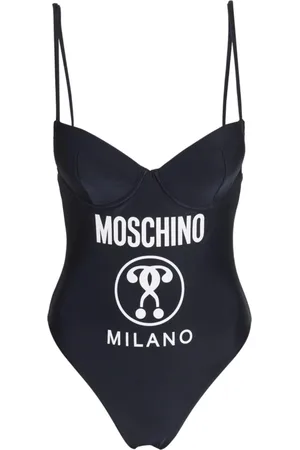 Moschino Damen, Bademode, Schwarzk, MGröße: