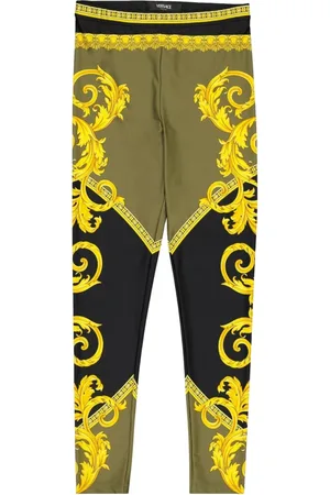 VERSACE Damen, Hosen, Mehrfarbig, SGröße: