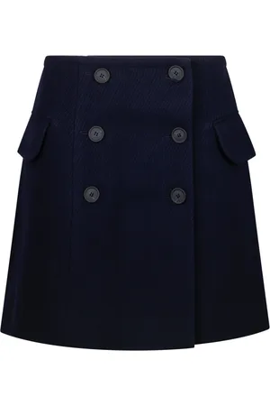 Maison Kitsuné Damen, Röcke, Blau, SGröße: