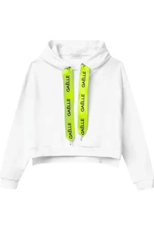 GAËLLE Damen, Sweatshirts & Hoodies, Weiß, SGröße: