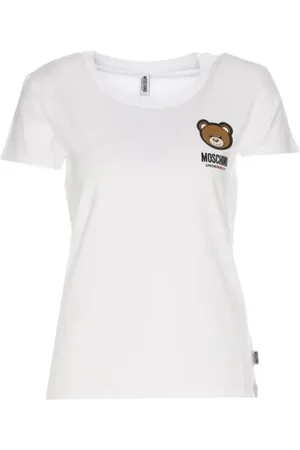 Moschino Damen, Oberteile, Weiß, LGröße: