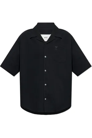 Ami Herren, Shirts, Schwarzk, SGröße: