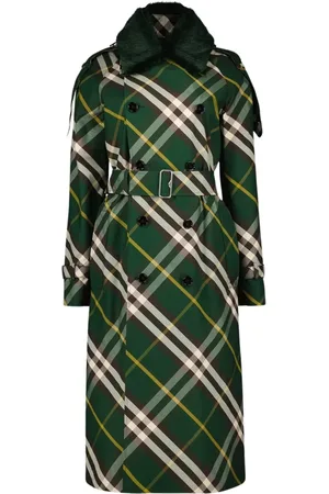 Burberry Damen, Mäntel, Grün, 2XSGröße: