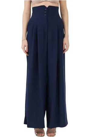 ERMANNO SCERVINO Damen, Hosen, Blau, SGröße: