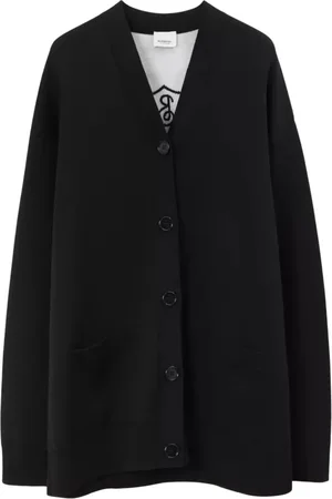 Burberry Herren, Strickwaren, Schwarzk, SGröße: