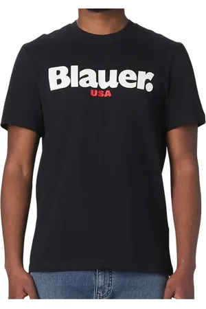 Blauer Herren, Oberteile, Schwarzk, MGröße: