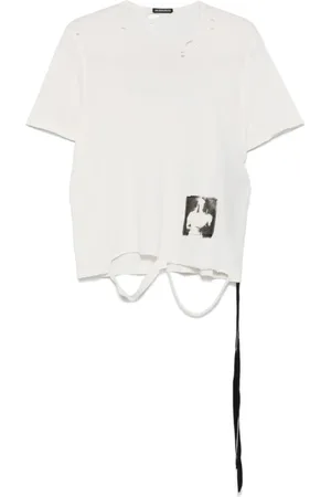 ANN DEMEULEMEESTER Damen, Oberteile, Weiß, MGröße: