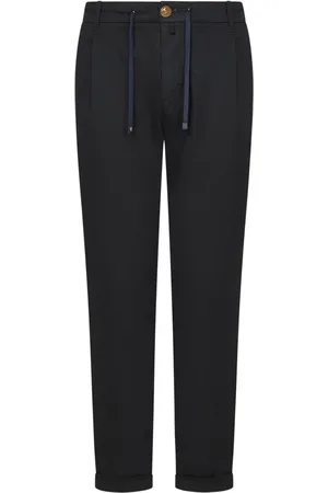Hand Picked Herren, Hosen, Schwarzk, W32Größe:
