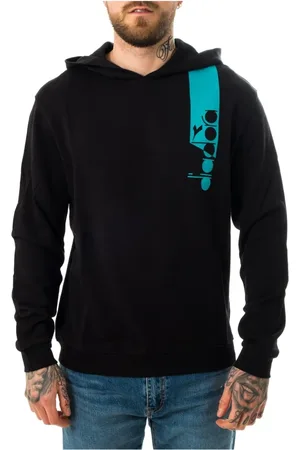 Diadora Herren, Sweatshirts & Hoodies, Schwarzk, XLGröße: