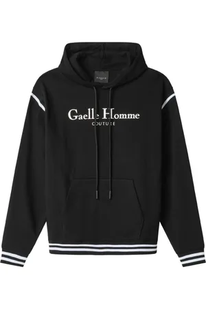 GAËLLE Herren, Sweatshirts & Hoodies, Schwarzk, LGröße: