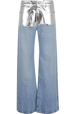 Paco rabanne Damen, Jeans, Blau, SGröße: