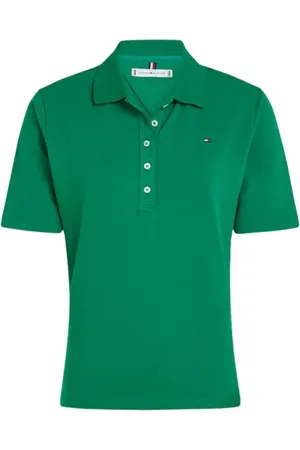 Tommy Hilfiger Damen, Oberteile, Grün, LGröße: