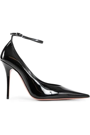 Amina Muaddi Damen, Schuhe, Schwarzk, 38 1/2 EUGröße:
