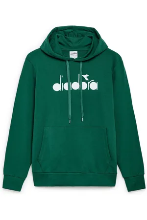 Diadora Herren, Sweatshirts & Hoodies, Grün, LGröße: