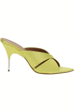 Amina Muaddi Damen, Schuhe, Gelb, 42 EUGröße: