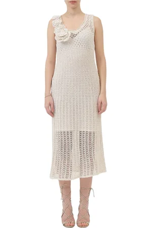 ERMANNO SCERVINO Damen, Kleider, Weiß, SGröße: