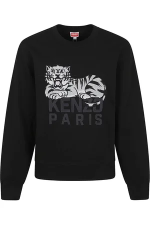 Kenzo Herren, Sweatshirts & Hoodies, Schwarzk, XLGröße: