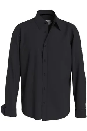 Calvin Klein Herren, Shirts, Schwarzk, LGröße: