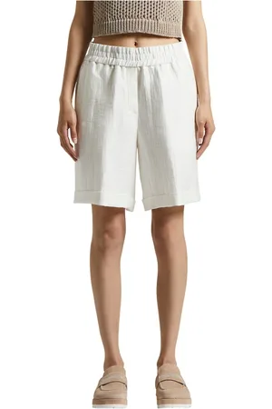 PESERICO SIGN Damen, Shorts, Weiß, 2XSGröße: