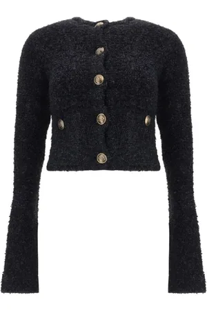 Balenciaga Damen, Strickwaren, Schwarzk, SGröße: