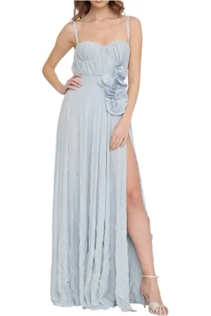 Elisabetta Franchi Damen, Kleider, Blau, XLGröße: