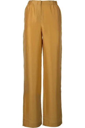 Alberta Ferretti Damen, Hosen, Gelb, 2XSGröße: