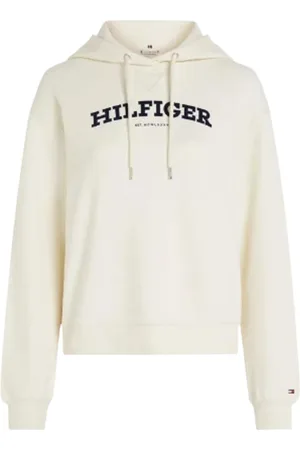 Tommy Hilfiger Damen, Sweatshirts & Hoodies, Weiß, MGröße: