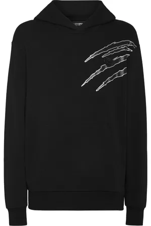 Philipp Plein Herren, Sweatshirts & Hoodies, Schwarzk, XLGröße: